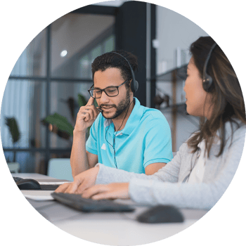 business calls circle